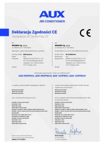 deklaracja zgodnosci aux cpro pdf